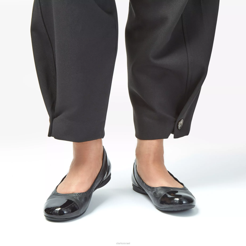 V268261 עור שחור Clarks רנה ג'אז