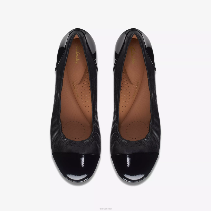 V268261 עור שחור Clarks רנה ג'אז