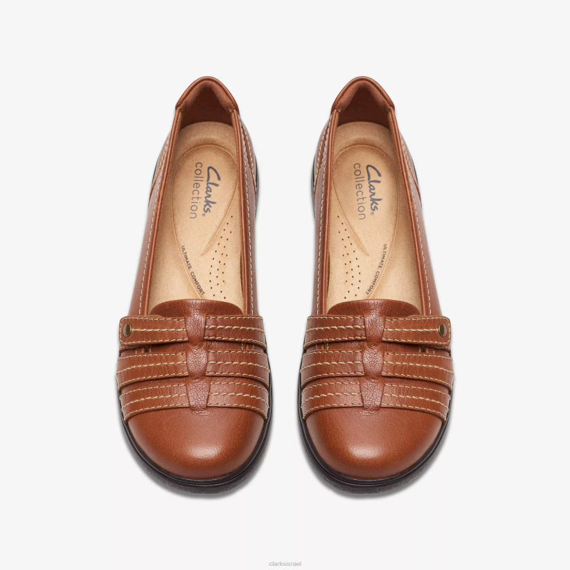 V268280 עור שזוף Clarks קרלי אליזה