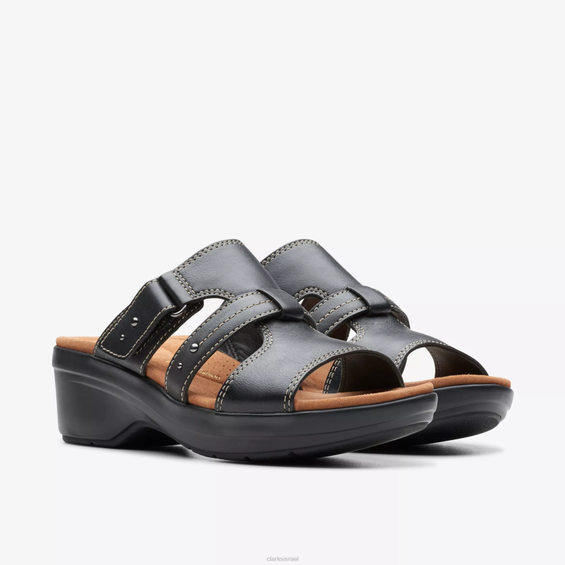 V2682 עור שחור Clarks tuleah jane