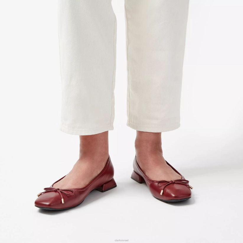 V268304 עור ערמון Clarks ubree 15 צעד