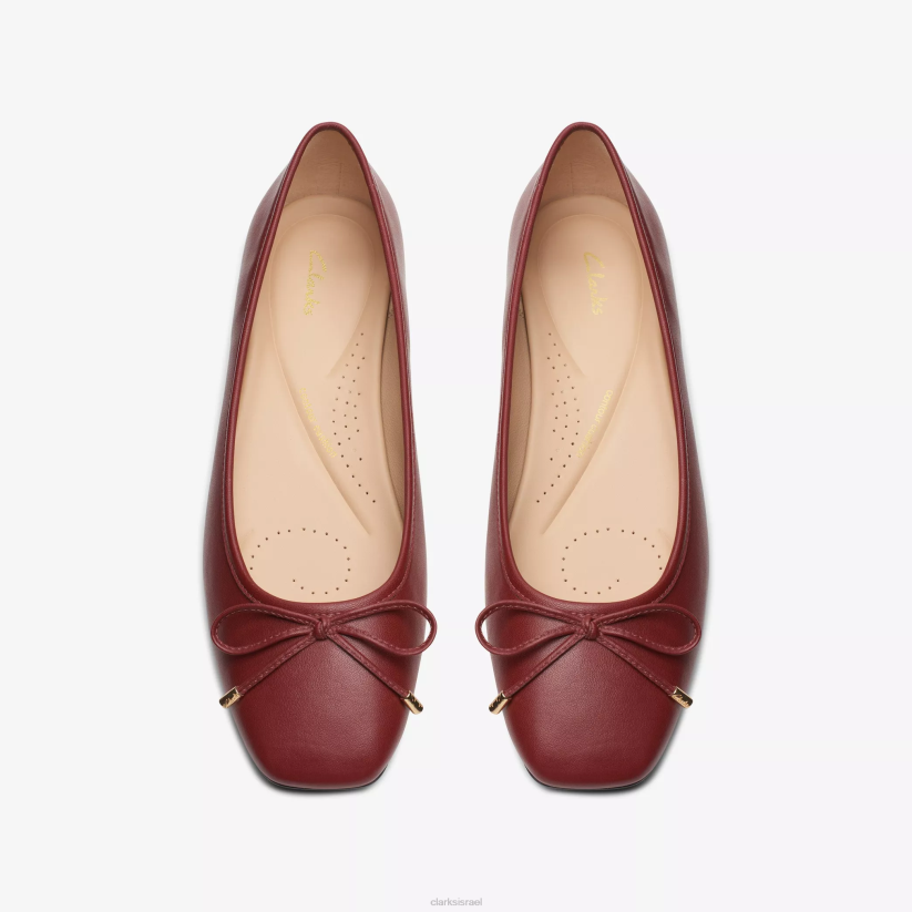 V268304 עור ערמון Clarks ubree 15 צעד