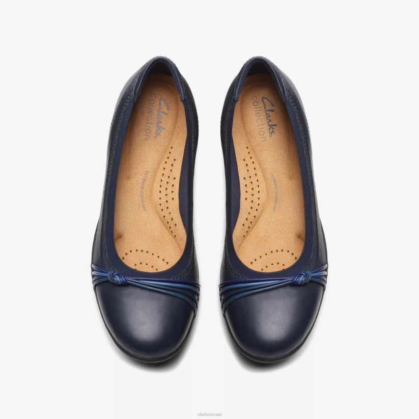 V268305 עור נייבי Clarks אחו rae