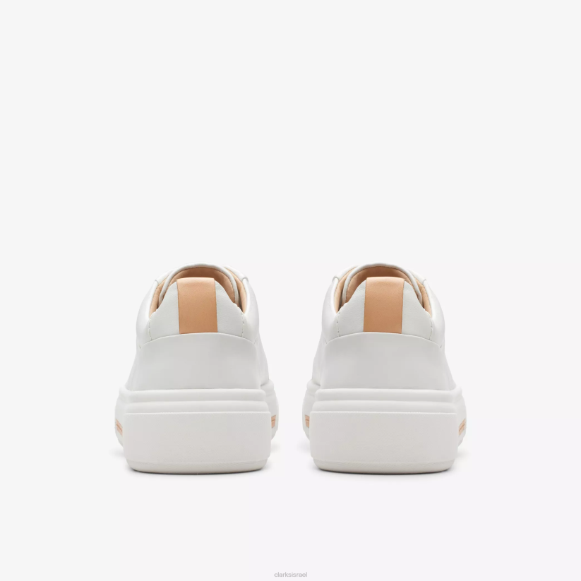 V268316 עור לבן Clarks הליכה חוטמית