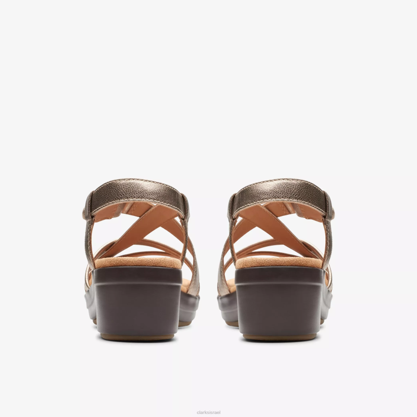 V26835 עור מתכתי Clarks tuleah מאי