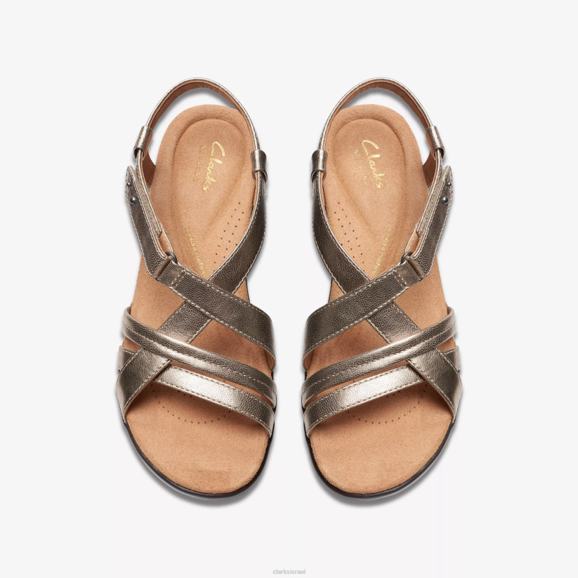 V26835 עור מתכתי Clarks tuleah מאי