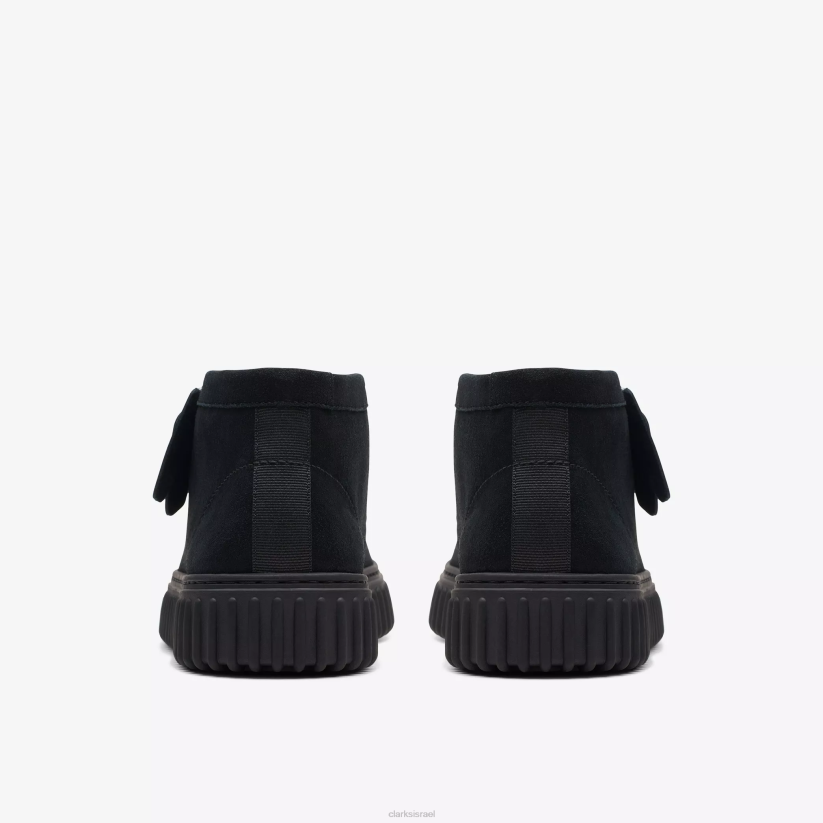 V268388 זמש שחור Clarks טורהיל היי