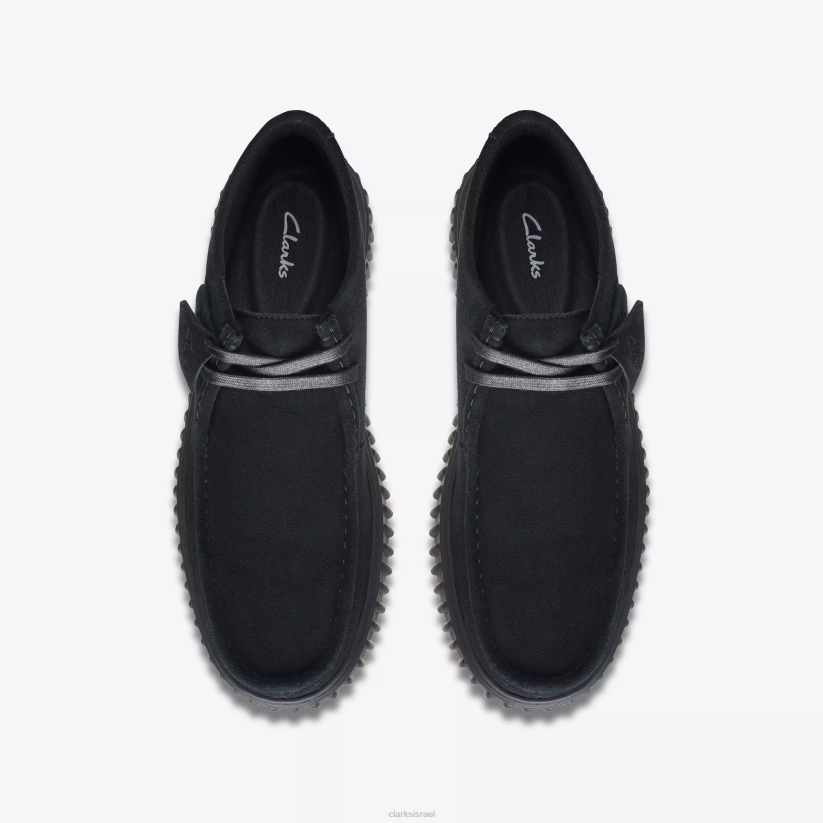 V268388 זמש שחור Clarks טורהיל היי