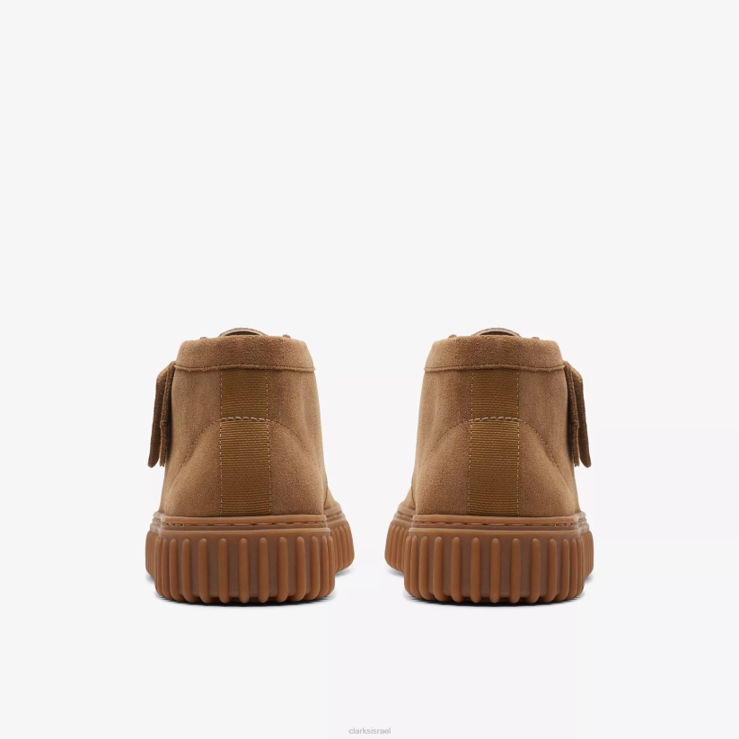 V268389 זמש חול כהה Clarks טורהיל היי