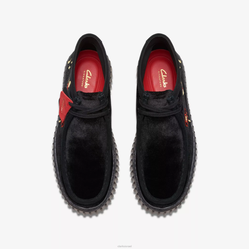 V268390 קטיפה שחורה Clarks טורהיל היי