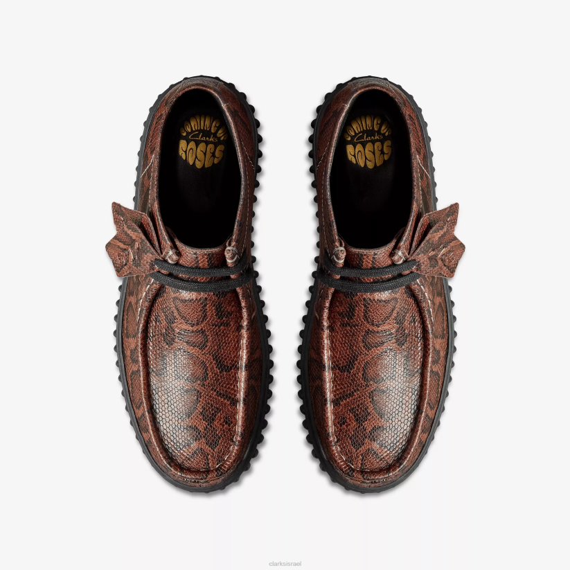 V268395 נחש חום Clarks מרטין רוז טורהיל היי