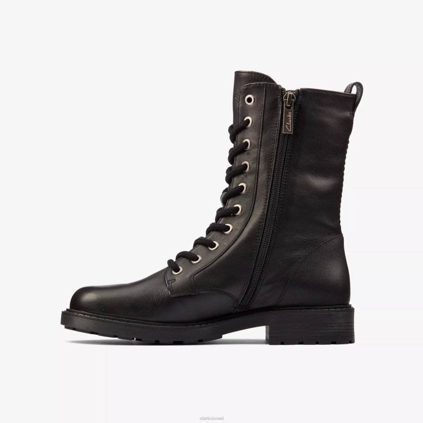 V268405 עור שחור Clarks אורינוקו 2 בסגנון