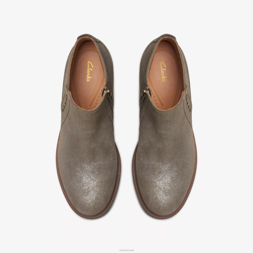 V268431 חום מתכתי Clarks נווה לא