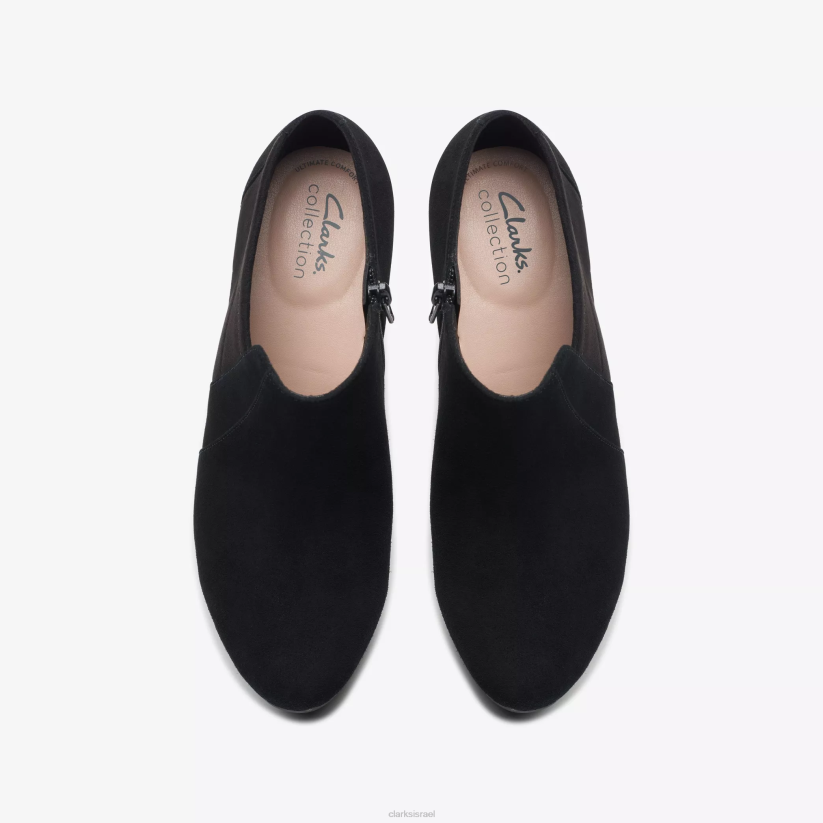 V268467 זמש שחור Clarks אמביר תקווה