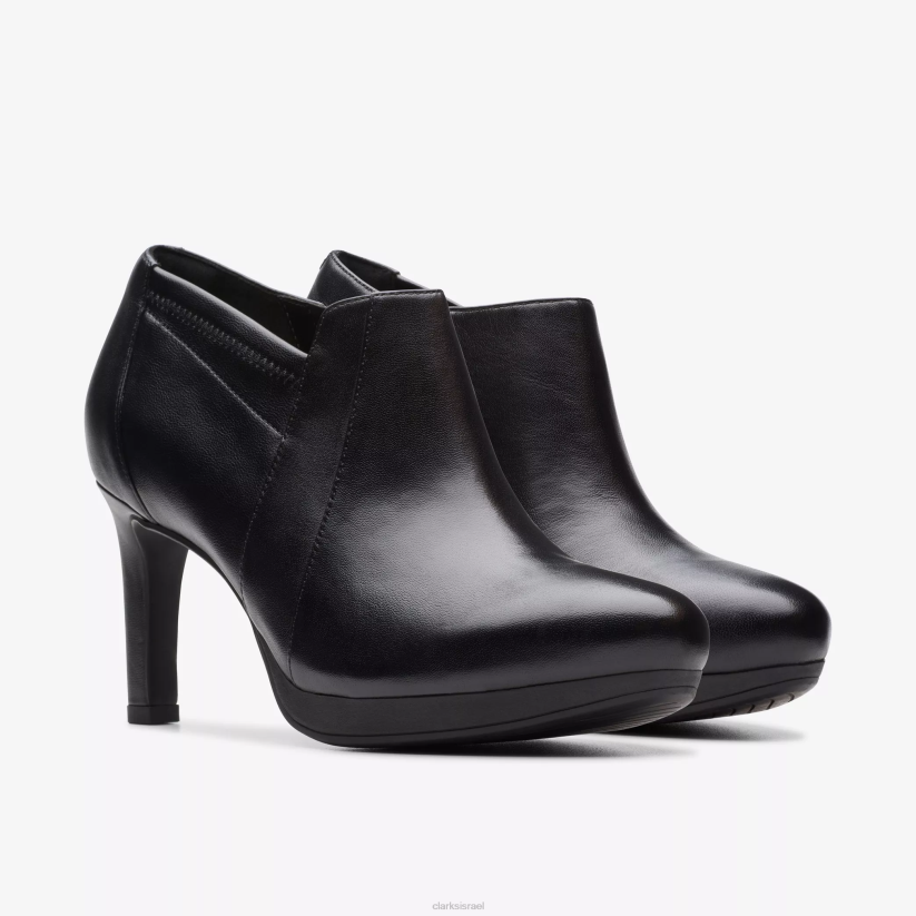 V268468 עור שחור Clarks אמביר תקווה