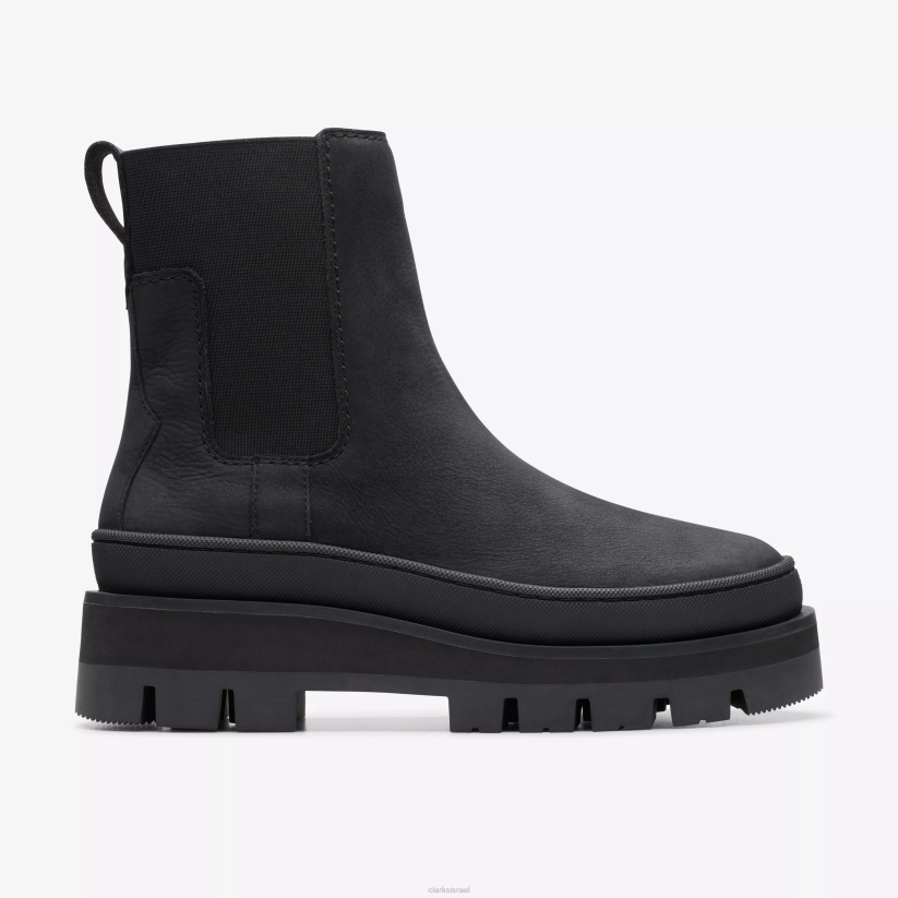 V268470 נובוק שחור Clarks אורינה 2 העליון