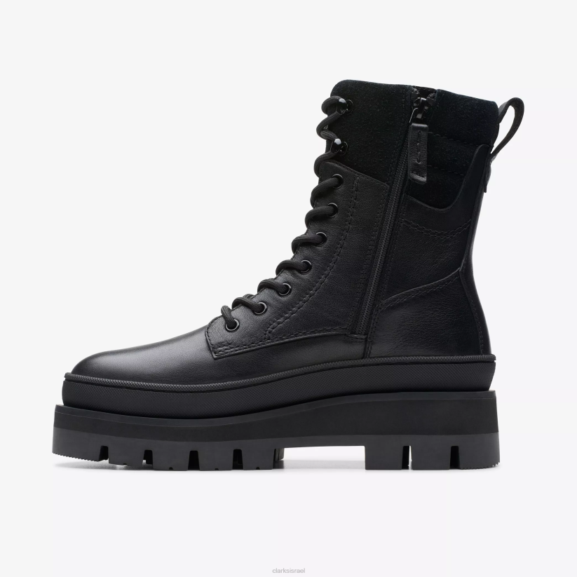 V268474 עור שחור Clarks טיול אוראנה 2