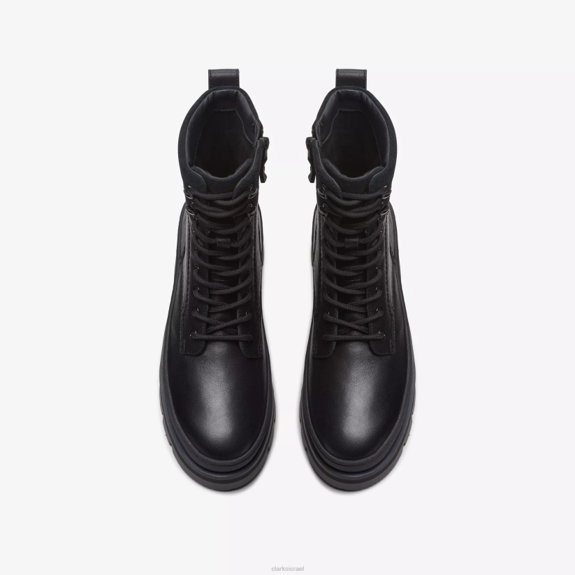 V268474 עור שחור Clarks טיול אוראנה 2