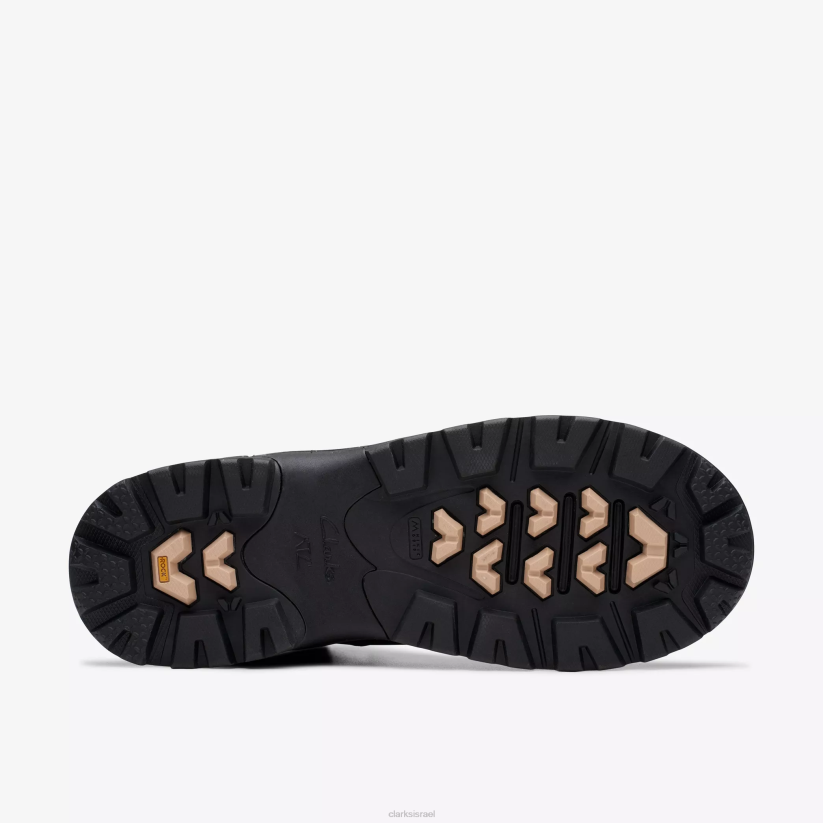 V268479 שילוב שחור עם קו חם Clarks atl hike top gor-tex