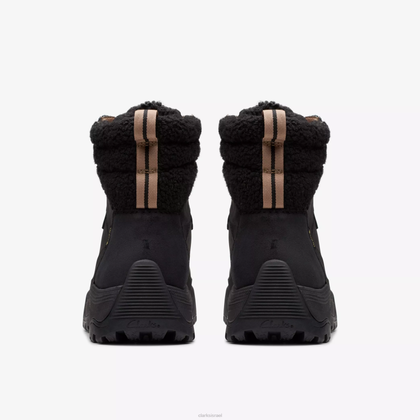 V268479 שילוב שחור עם קו חם Clarks atl hike top gor-tex