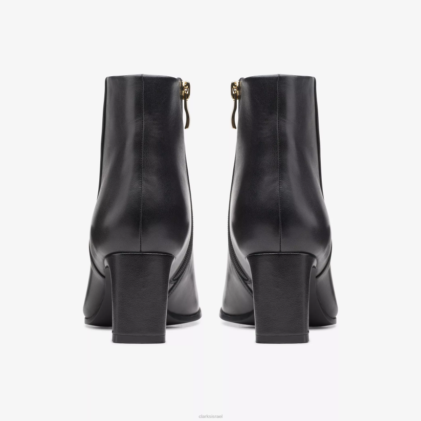 V268492 עור שחור Clarks שרן 55 העליון