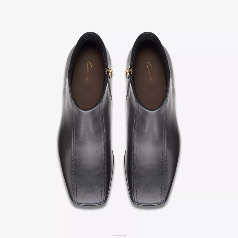 V268492 עור שחור Clarks שרן 55 העליון