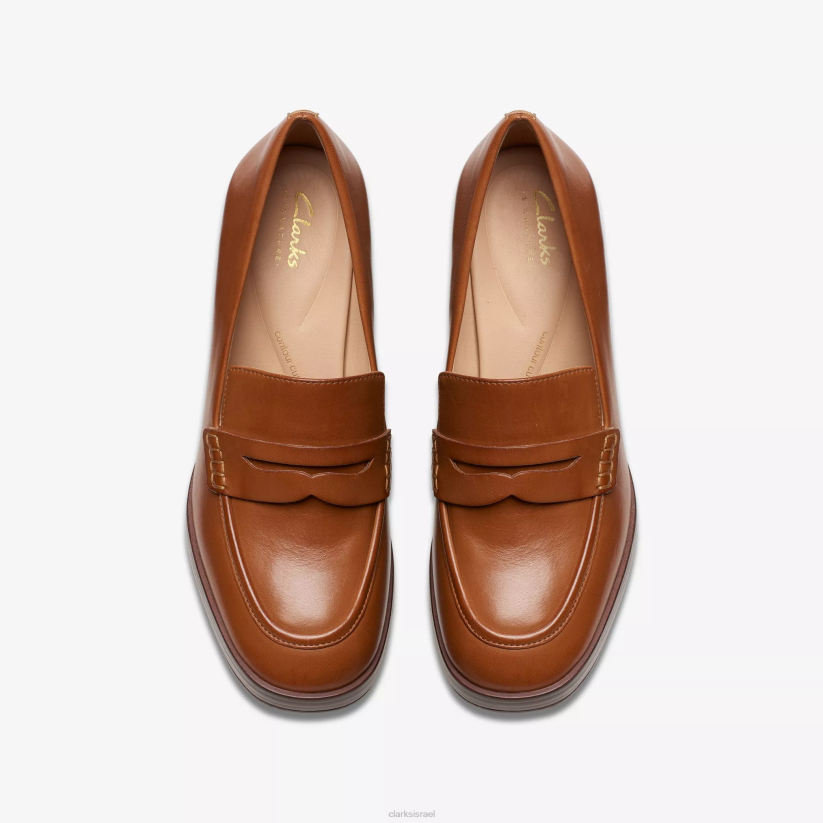 V268497 עור שזוף Clarks zoya85 הליכה