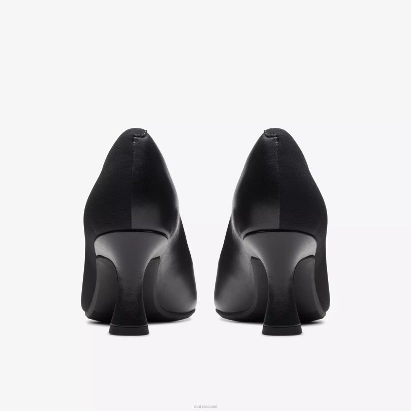 V268501 עור שחור Clarks קטליינה ורד