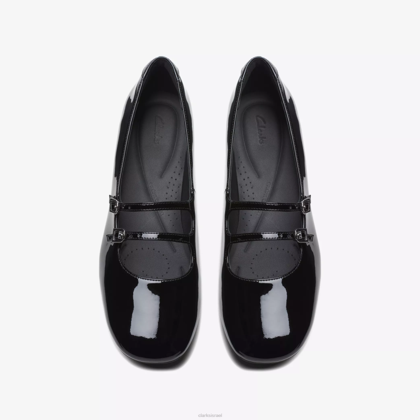 V268508 פטנט שחור Clarks דייס 30 shine