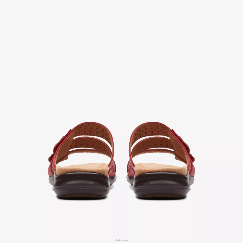 V26850 עור דובדבן Clarks הליכה קיטי