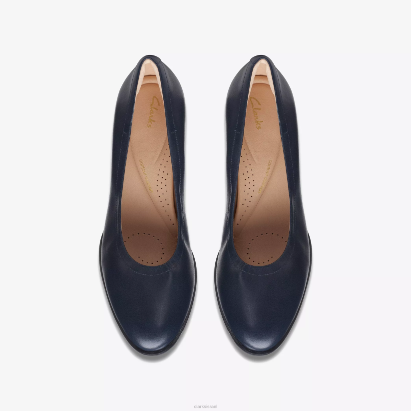 V268512 עור נייבי Clarks freva 55 court