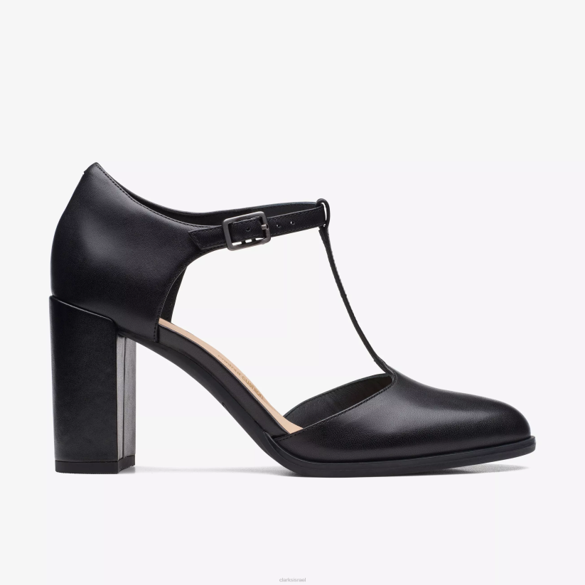 V268522 עור שחור Clarks freva 85 בר