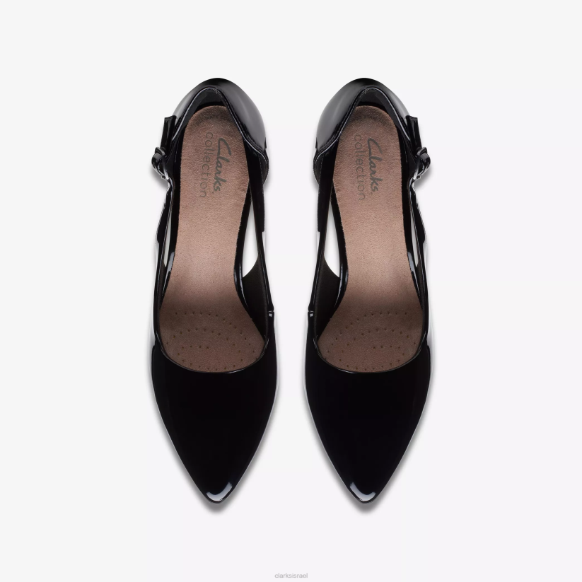 V268524 פטנט שחור Clarks kataleyna rae