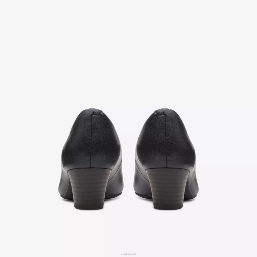 V268528 עור שחור Clarks צעד תרזה