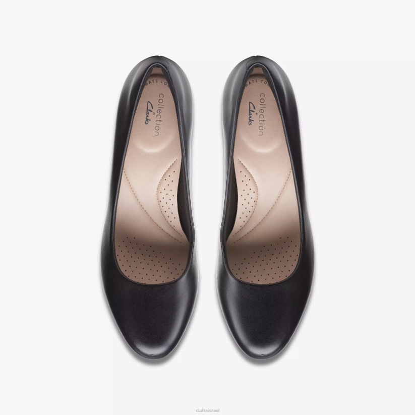 V268530 עור שחור Clarks שמחת אמביר