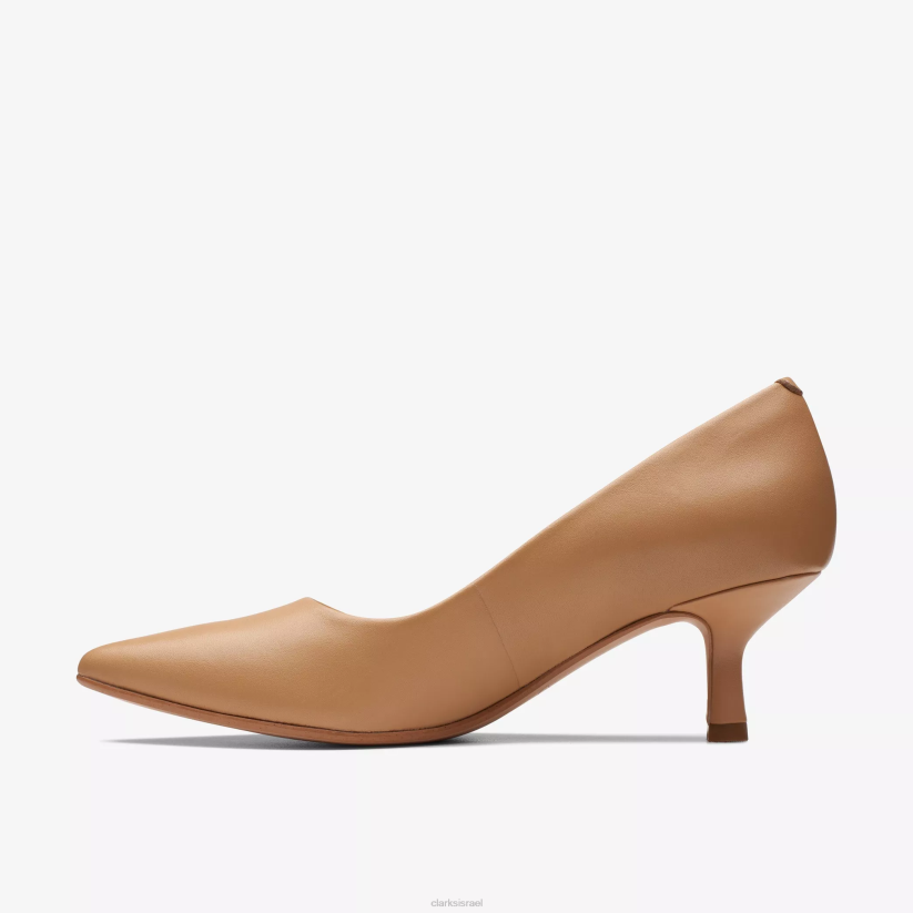 V268537 עור גמל Clarks סגול 55 rae