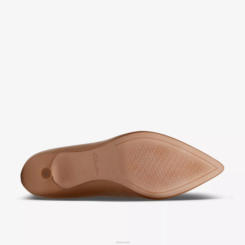 V268537 עור גמל Clarks סגול 55 rae