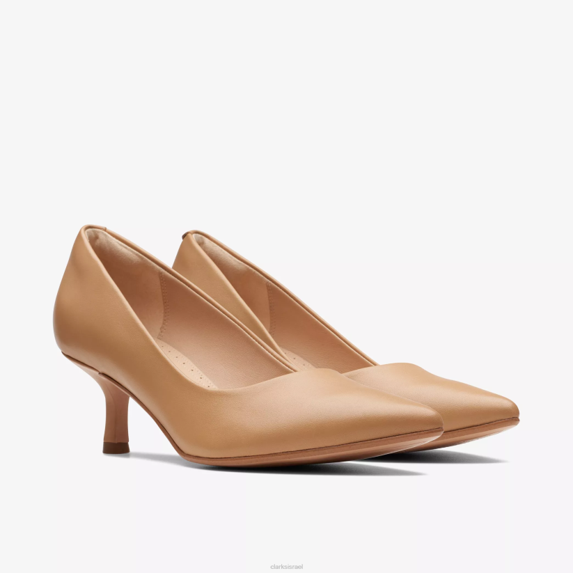 V268537 עור גמל Clarks סגול 55 rae