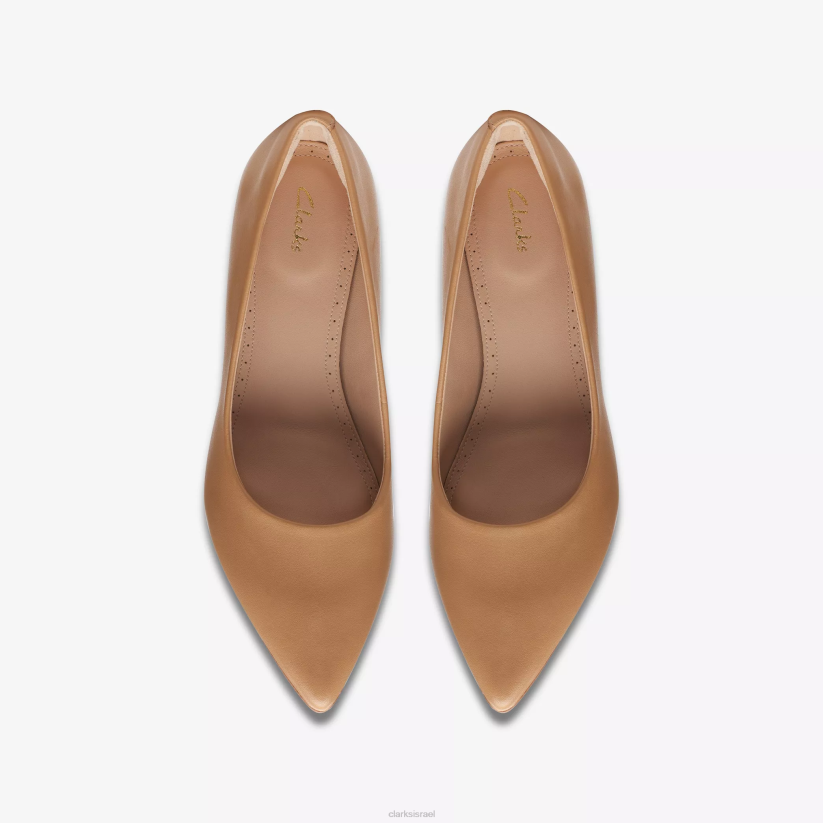 V268537 עור גמל Clarks סגול 55 rae