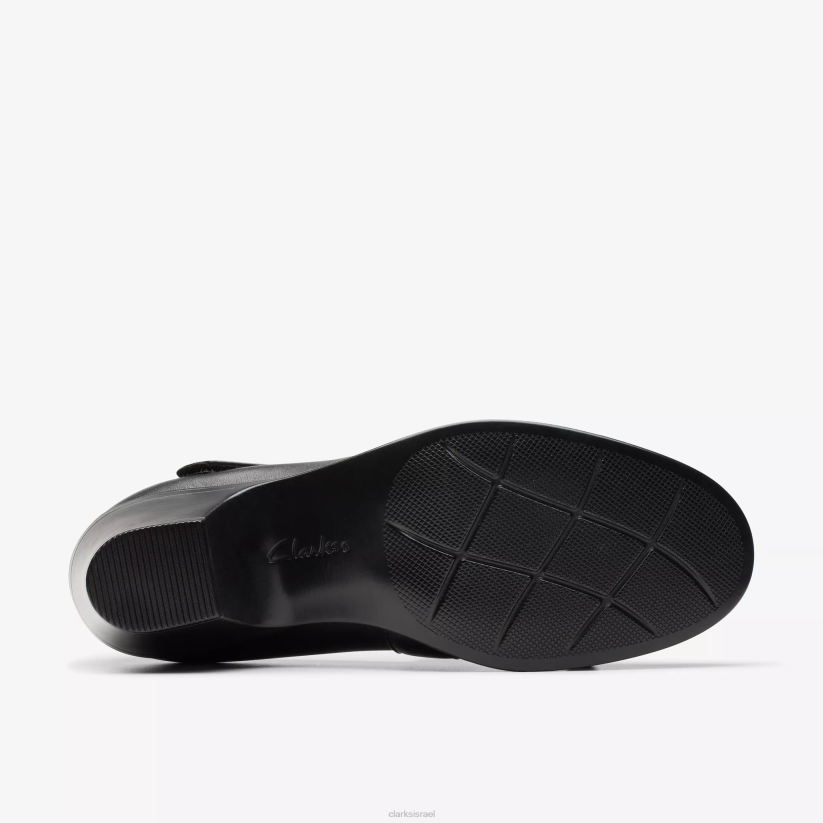 V268543 עור שחור Clarks אמילי 2 מייבל