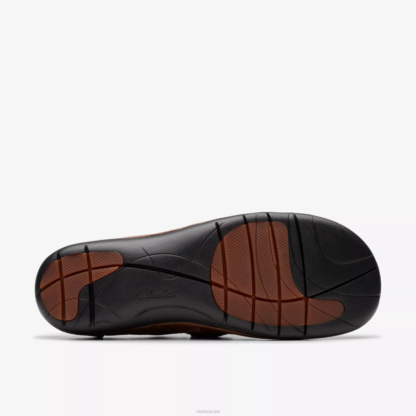 V268554 עור שזוף כהה Clarks קלות לולאה