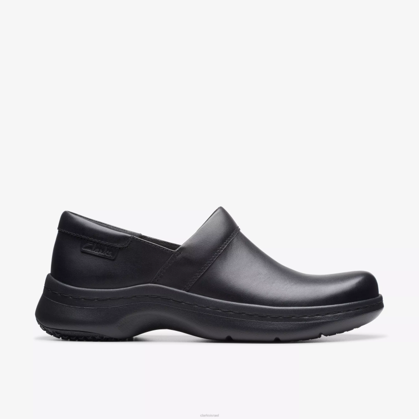 V268560 עור שחור Clarks Clarks Pro gem