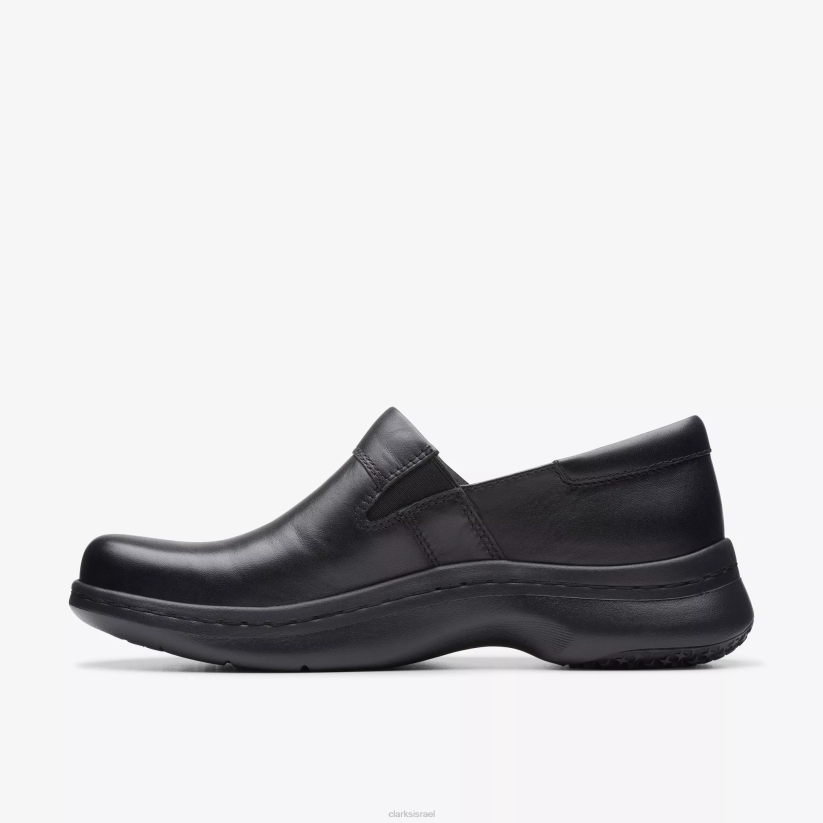 V268560 עור שחור Clarks Clarks Pro gem