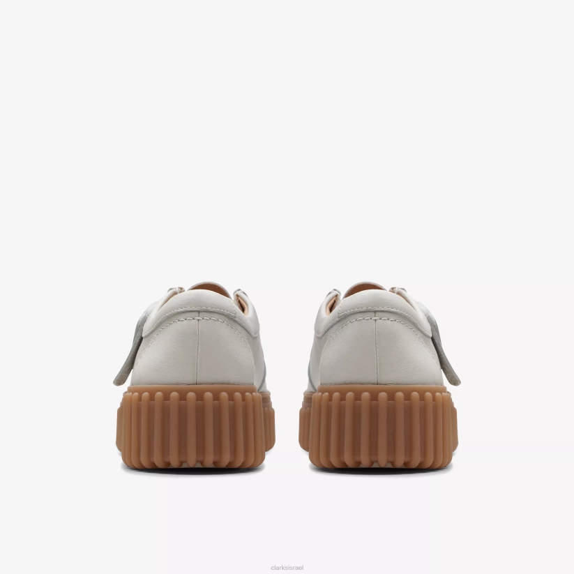 V268575 עור לבן Clarks דבורת טורהיל