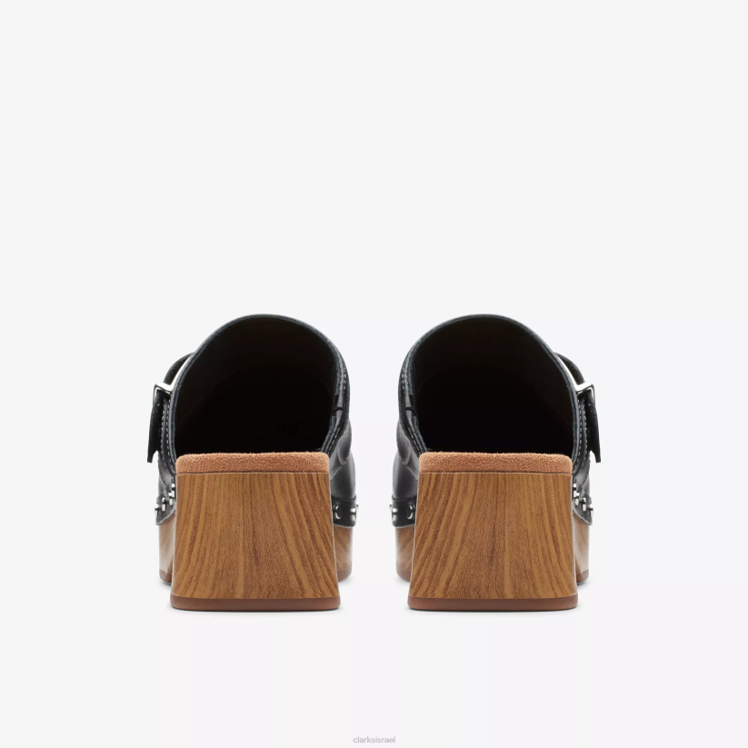 V268583 עור שחור Clarks sivanne sun