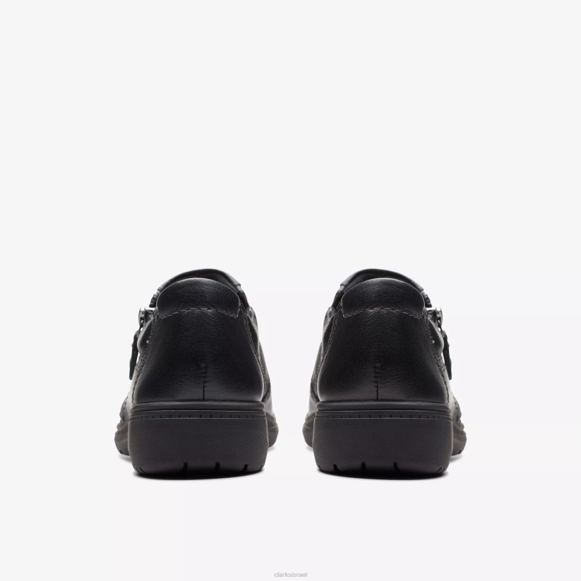 V268589 עור שחור Clarks קרלי ריי