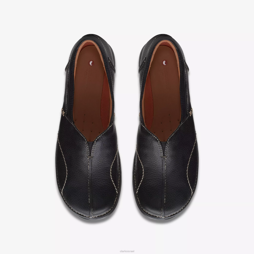 V268590 עור שחור Clarks צעד לולאה