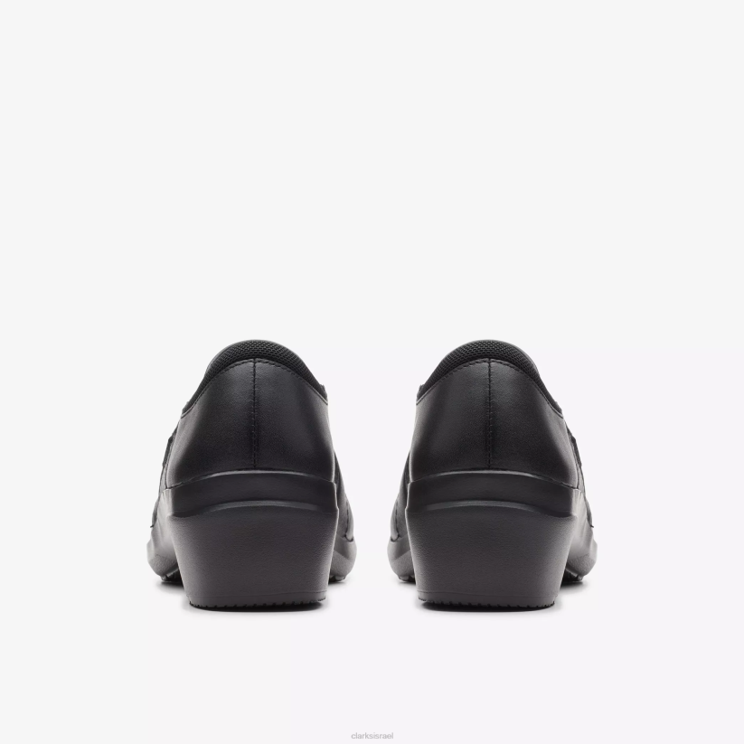 V268593 עור שחור Clarks אנגי פרל