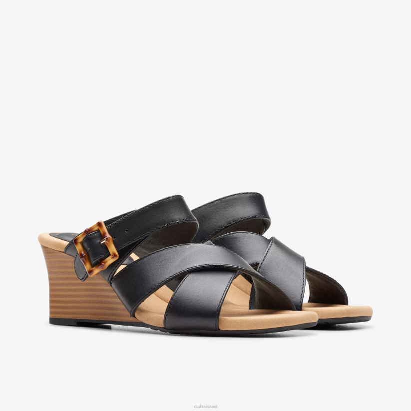 V26861 שָׁחוֹר Clarks קיארה ג'ודי