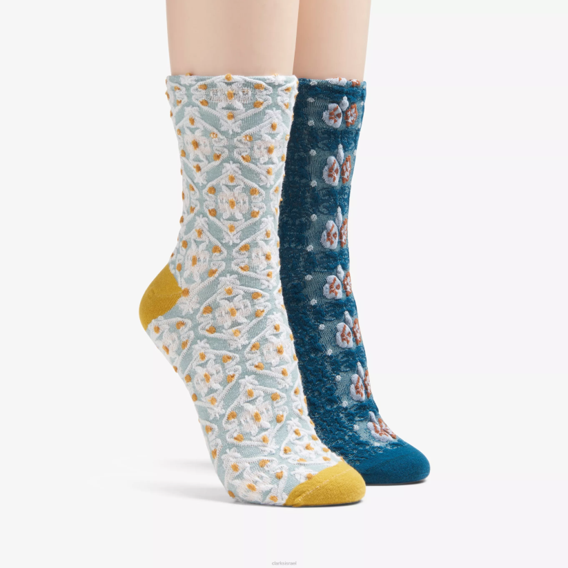 V268637 שנהב פרחוני Clarks צוות פרחים